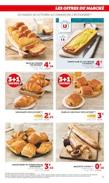 Prix et réduction Croissant dans le prospectus Super U en cours Offre Croissant dans le catalogue Super U du moment à la page 11