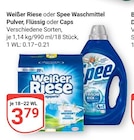 Weißer Riese Waschmittel Angebote bei GLOBUS Rostock für 3,79 €