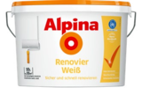 Renovierweiß Angebote von Alpina bei Hagebaumarkt Moers für 26,99 €