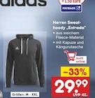 Herren Sweat-hoody 'Entrada' Angebote von Adidas bei Netto Marken-Discount Mülheim für 29,99 €