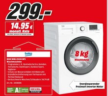 Waschmaschine von BEKO bei Media-Markt Waschmaschine von BEKO für 299,00 € bei Media-Markt im Prospekt "3er Sparket"