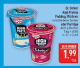 High Protein Pudding von Dr. Oetker für 1,99 € bei Marktkauf im Angebot High Protein Pudding von Dr. Oetker im aktuellen Marktkauf Prospekt