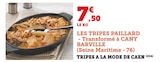 Tripes a la mode de caen à 7,50 € dans le catalogue U Express