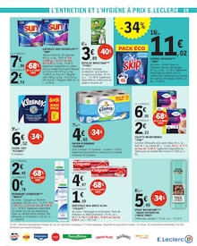 Promo Sun dans le catalogue E.Leclerc du moment à la page 35