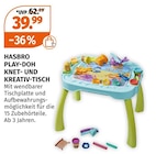 KNET- UND KREATIV-TISCH von HASBRO PLAY-DOH im aktuellen Müller Prospekt