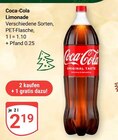 Limonade Angebote von Coca-Cola bei GLOBUS Bruchsal für 2,19 €
