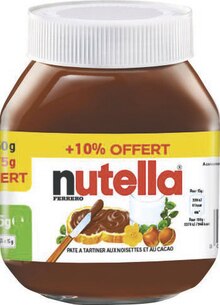 Nutella - Spar à Angers Nutella en promo chez Spar Angers à 4,70 €