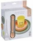 Set repas silicone pastel - SOPHIE LA GIRAFE en promo chez Intermarché Angers à 18,99 €