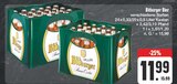 Bitburger Bier Angebote von Bitburger bei EDEKA Mosbach für 11,99 €