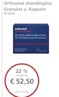 LINDA - chondroplus Granulat u. Kapseln Angebot im Prospekt chondroplus Granulat u. Kapseln bei LINDA im Prospekt "" für 52,50 €