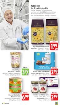 Ritter Sport im EDEKA Prospekt "Aktuelle Angebote" mit 49 Seiten (Stuttgart)