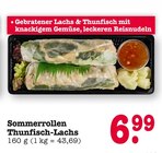 Aktuelle Lachs Angebote bei E center in Frankfurt (Main) Aktuelles Sommerrollen Thunfisch-Lachs Angebot bei E center in Frankfurt (Main) ab 6,99 €