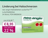 Halstabletten zuckerfrei bei mea - meine apotheke im Prospekt "" für 8,95 €