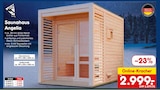 Saunahaus Angelia 1 für 2.999,00 € bei Netto Marken-Discount im Angebot Saunahaus Angelia 1 im aktuellen Netto Marken-Discount Prospekt
