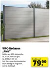 WPC-Steckzaun „Naro“ Angebote bei Hagebaumarkt Filderstadt für 79,99 €