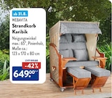 Strandkorb Karibik von WEBAVITA für 649,00 € bei ALDI Nord im Angebot Strandkorb Karibik von WEBAVITA im aktuellen ALDI Nord Prospekt