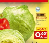 Eisbergsalat im Netto Marken-Discount Prospekt Eisbergsalat von Heimat im aktuellen Netto Marken-Discount Prospekt für 0,65 €
