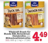 Entenbrustfiletstreifen im Angebot bei E center in Dreieich Entenbrustfiletstreifen Angebote von Vitakraft bei E center Dreieich für 4,49 €
