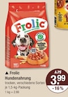 Hundenahrung im V-Markt Prospekt Hundenahrung von Frolic im aktuellen V-Markt Prospekt für 3,99 €