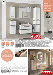 Bad-Spiegelschrank im aktuellen Segmüller Prospekt (München) Bad-Spiegelschrank im Segmüller Prospekt "Musterring" mit 26 Seiten (München)