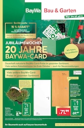 BayWa Bau- und Gartenmärkte Prospekt für Nürnberg: "Hier bin ich gern", 32 Seiten, 30.09.2024 - 05.10.2024