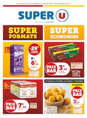 Prospectus Supermarchés Super U en cours à Villeneuve-le-Roi et alentours, "Super U", 16 pages, 28/10/2025 - 09/11/2025 Catalogue Supermarchés Super U en cours à Villeneuve-le-Roi et alentours, "Super U", 16 pages, 28/10/2025 - 09/11/2025