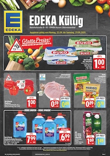 Aktueller EDEKA Prospekt "Wir lieben Lebensmittel!" Seite 1 von 28 Seiten für Kurort Oberwiesenthal