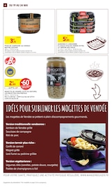 Promos Sardines dans le catalogue "QU'EST-CE QU'ON MANGE CHEZ NOUS ? VENDÉE - POITOU-CHARENTES" de Intermarché Super Sardines en promo dans le catalogue Intermarché Super à la page 6