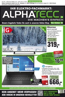 ALPHATECC. Prospekt für Eppelborn mit 8 Seiten ALPHATECC. Prospekt für Eppelborn: DIE MACHEN'S EINFACH, 8 Seiten, 23.01.2022 - 29.01.2022