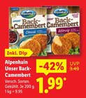 Aktuelles Unser Back-Camembert Angebot bei Lidl in Hamburg ab 1,99 €