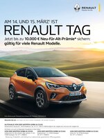 Renault Prospekt "Renault Tag", 8 Seiten, für Göggingen, 28.02.2020 - 14.03.2020 Renault Prospekt "Renault Tag", 8 Seiten, für Göggingen, 28.02.2020 - 14.03.2020