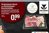 Aktuelles Strohschwein-Bauch und Strohschwein-Bauchschnitten Angebot bei V-Markt in Regensburg ab 0,99 €