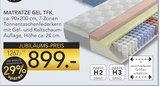 Matratze Gel TFK im Angebot bei BRAUN Möbel-Center in Sindelfingen Matratze Gel TFK Angebote bei BRAUN Möbel-Center Sindelfingen für 899,00 €