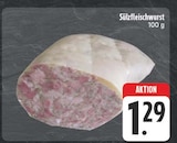 Aktuelle Wurst Angebote bei EDEKA in Chemnitz Aktuelles Sülzfleischwurst Angebot bei EDEKA in Chemnitz ab 1,29 €