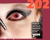 Gifi Paimpol - Promo Paire de Lentilles Fantaisie Promo Paire de Lentilles Fantaisie à 7,99 € dans le catalogue Gifi à Paimpol