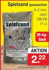 Zimmermann - Spielsand Angebot im Prospekt Spielsand bei Zimmermann im Prospekt "" für 2,22 €