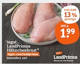 Aktuelles LandPrimus Hähnchenbrust Angebot bei tegut in Erfurt ab 1,99 €
