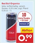 Aktuelle Energydrink Angebote bei Netto Marken-Discount in Tübingen Aktuelles Organics Angebot bei Netto Marken-Discount in Tübingen ab 0,99 €