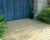 Dalle en pin en promo chez Super U Perpignan à 15,99 €