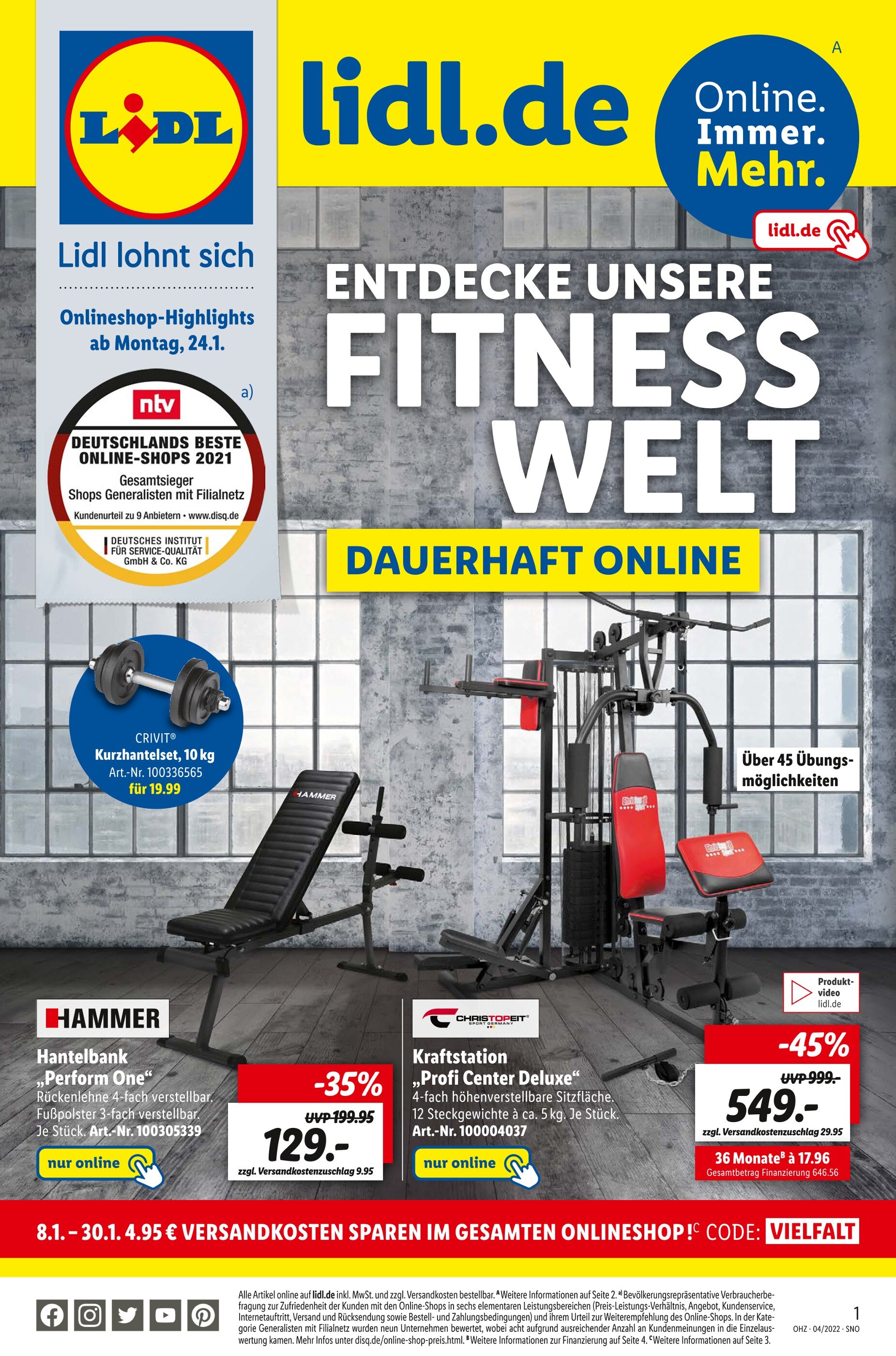 Lidl Prospekt für Neudorf mit 5 Seiten Lidl Prospekt für Neudorf: "Top Angebote", 5 Seiten, 24.01.2022 - 29.01.2022