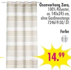 Aktuelles Ösenvorhang Zora Angebot bei SB Möbel Boss in Duisburg ab 14,99 €