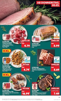 Rindfleisch im Kaufland Prospekt "Aktuelle Angebote" mit 60 Seiten (Heilbronn)