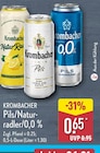 Pils/Natur-radler/0,0 % bei ALDI Nord im Schönberg Prospekt für 0,65 €