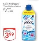 Aktuelles Weichspüler Angebot bei GLOBUS in Wiesbaden ab 3,99 €