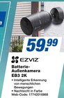 Batterie-Außenkamera EB3 2K im Angebot bei expert in Marl Batterie-Außenkamera EB3 2K Angebote von EZVIZ bei expert Marl für 59,99 €