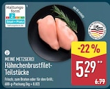 Aktuelles Hähnchenbrustfilet-Teilstücke Angebot bei ALDI Nord in Dresden ab 5,29 €