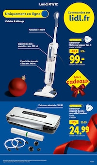 Promo Electroménager Linge dans le catalogue Lidl du moment à la page 91