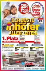 Möbel Inhofer Prospekt "GRÖSSTE AUSWAHL - BESTER SERVICE & EUROPAS GÜNSTIGSTE PREISE!", 8 Seiten, für Ingolstadt, 16.01.2020 - 25.01.2020 Möbel Inhofer Prospekt "GRÖSSTE AUSWAHL - BESTER SERVICE & EUROPAS GÜNSTIGSTE PREISE!", 8 Seiten, für Ingolstadt, 16.01.2020 - 25.01.2020