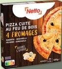 Pizza cuite au feu de bois surgelée 4 fromages - Netto à 1,52 € dans le catalogue Netto