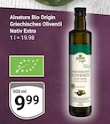 Bio Origin Griechisches Olivenöl Nativ Extra im Angebot bei GLOBUS in Trier Bio Origin Griechisches Olivenöl Nativ Extra Angebote von Alnatura bei GLOBUS Trier für 9,99 €